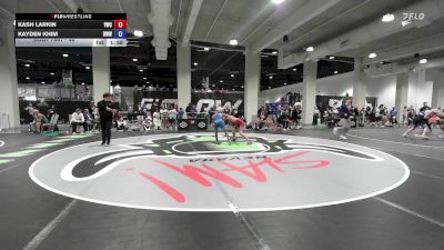 48 lbs Cons. Semis - Kash Larkin, Valiant Wrestling Club vs Kayden Khim, Red Wave Wrestling