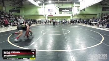 150 lbs 1st Place Match - Luis Marrero, SAN FERNANDO vs Ka`ena Kekauoha, SAN PEDRO