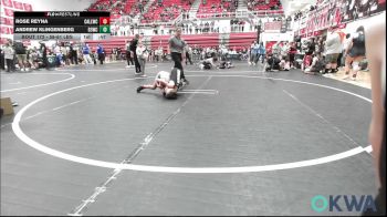 58-61 lbs Final - Rose Reyna, Carl Albert vs Andrew Klingenberg, D3 Wrestling Cluib