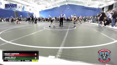 58 lbs 5th Place Match - James Dilla, SW Timberwolves vs Brody Harmon, Lawrence Elite