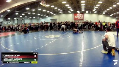 85 lbs Cons. Round 3 - Christian Kachel, Reston Herndon Rhinos vs Nathaniel Wagner, Reaper Wrestling Club