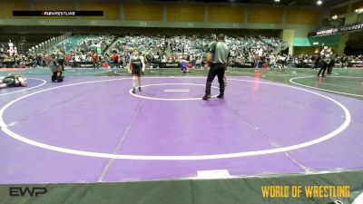 67 lbs Quarterfinal - Logan Vallalla, Mat Assassins vs Asher Beeson, Middleton Wrestling Club