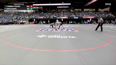 133 lbs Champ. Round 1 - 1 Dominic Chavez, Texas Wesleyan vs Lane Scorpil, William Penn