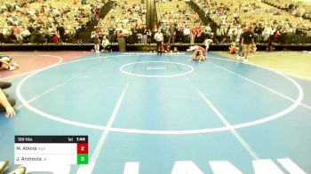 128-I lbs Round Of 32 - Mason Atkins, Yale Street vs Jordan Andreula, Long Beach