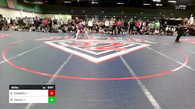 165 lbs Consi Of 4 - Aidan Costello, IN vs Mario Carini, CA