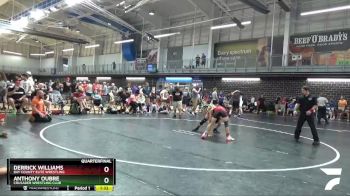 113 lbs Quarterfinal - Derrick Williams, Bay County Elite Wrestling vs Anthony Oubre, Crusader Wrestling Club