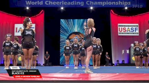 East Celebrity Elite - Hingham - Black Ice [2025 L6 U18 Non Tumbling Semis] 2025 The Cheerleading Worlds