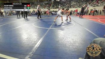 110 lbs Rr Rnd 3 - Elliot Grigg, Chickasha Youth Wrestling vs Wyatt Fish, Marlow Outlaws