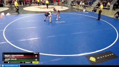 132 lbs Cons. Round 3 - Brody Ignaszewski, Albert Lea Area vs James Salas, Simley