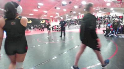 135 lbs Champ. Round 1 - Lauren Zaragoza, Brawley vs Emma Miller, Canyon
