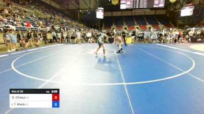 125 lbs Rnd Of 32 - Sierra Chiesa, PA vs Tiyanna Mack, SC