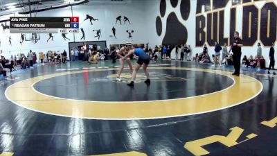 103 B Champ. Round 1 - Reagan Patrum, Lindsey Wilson University vs Ava Pike, Alma Collage