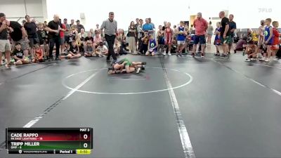 56 lbs Round 2 (4 Team) - Cade Rappo, PA East Lightning vs Tripp Miller, OMP