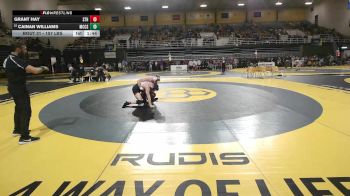 157 lbs Round Of 64 - Grant Hay, St. Thomas vs Cainan Williams, McCallie School