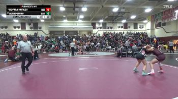 120 lbs Cons. Round 2 - Sophia Hurley, Independence vs Ali Robbins, Mason City