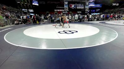 126 lbs Champ. Rd Of 16 - Czar Quintanilla, WA vs Storm Rieck, KS