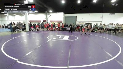 105 lbs Maverick Baker, Minnesota Blue vs Casey Bittner, California