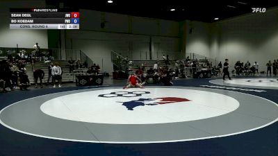 79 lbs Cons. Round 6 - Sean Degl, Journeymen Wrestling Club vs Bo Koedam, Powerhouse Wrestling Club