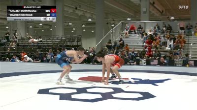 51 lbs Semis - Cruzer Dominguez, MWC Wrestling Academy vs Hayden Schwab, Immortal Athletics WC