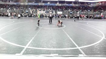 80 lbs Quarterfinal - Romeo Lewis, Lee Summit North Broncos vs Kaige Leavitt, Arkansas Elite