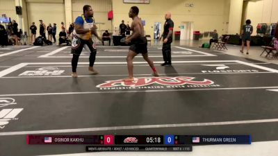 Osinor Kakhu vs Thurman Green 2025 ADCC Charlotte Open