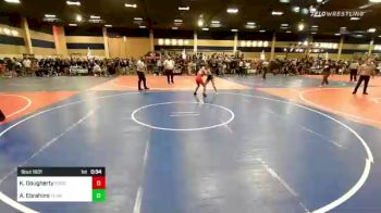 109 lbs Consi Of 8 #1 - Kira Dougherty, Rooster Savage vs Ava Ebrahimi, Team Puma