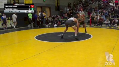 116 lbs Champ. Round 1 - Emanuel Rojas, Desmond Longhorns vs Noah Flores, Team Selma