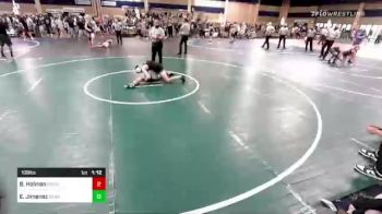 109 lbs Semifinal - Bailey Holman, Poway Elite vs Edgar Jimenez, Bear WC