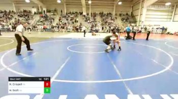 195 lbs Quarterfinal - Nathan Crispell, PA vs Wyatt Bush, VA