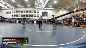 113 lbs Champ. Round 2 - Brad Cerankosky, WestLake vs Zaichan Talacan, Strongsville