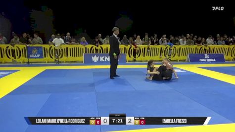 Izabella Frezzo vs Leilani Marie O'Neill-Rodriguez 2025 Pan IBJJF Jiu-Jitsu No-Gi Championship