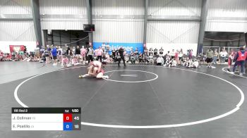 63 kg Rr Rnd 2 - Josephine Dollman, Young Guns vs Ella Poalillo, Jersey United Pink