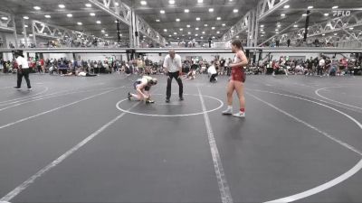 135 lbs Round 2 - Cordy Zalota, Kraken Dream Crushers vs Everleigh Mandarakas, Ground Up USA