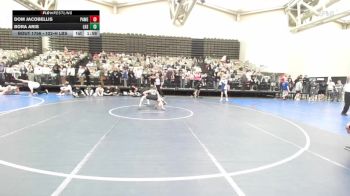 122-H lbs Round Of 32 - Dom Jacobellis, Patchogue-Medford vs Bora Aris, Lyndhurst