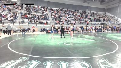 U23 Women - 50 lbs Champ. Round 2 - Brianna Vollendroff, NE vs Julianna Ocampo, IN