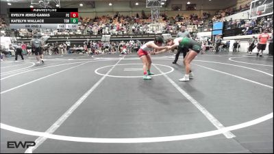 110-115 lbs Rr Rnd 2 - Evelyn Jerez-Gamas, Putnam City vs Katelyn Wallace, Team Conquer Wrestling