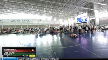 77 lbs Round 2 (4 Team) - AARON LOPEZ, West Coast Riders vs Jace Hauan, Bear Cave