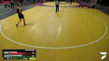 135 lbs Quarterfinals (8 Team) - Gage Feldman, KMS vs Hunter Polikowsky, Chatfield