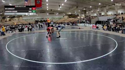 132 lbs 3rd Place - JD Longley, Ravenwood High School vs Landon Goins, Bradley Central High School