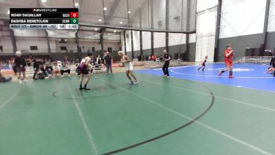 Junior GR - 157 lbs 3rd Place Match - Dashba Denetclaw, CNWC Concede Nothing Wrestling Club vs Noah Saqallah, Washington