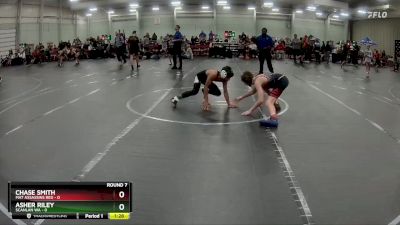 98 lbs Round 7 (8 Team) - Asher Riley, Scanlan WA vs Chase Smith, Mat Assassins Red