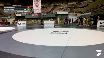 Cadet Boys Lower - 126 lbs Champ. Round 2 - Mateo Medina vs Mason Ozuna, Delta Wrestling Club