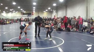 86 lbs Quarterfinal - Harper Kalo, Michigan Revolution vs Jocelyn DeGuzman, Oc Thunder WC