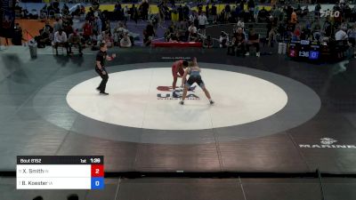 175 lbs Semis - Xavier Smith, IN vs Brayden Koester, IA