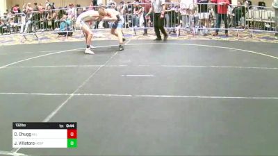 132 lbs Consi Of 128 #2 - Cole Chugg, All In Wr Ac vs Jonah Villatoro, Hesperia HS