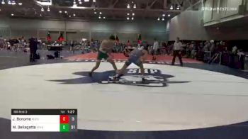 160 lbs Prelims - Josh Bonomo, Ride Out vs Michael Dellagatta, Apex Black