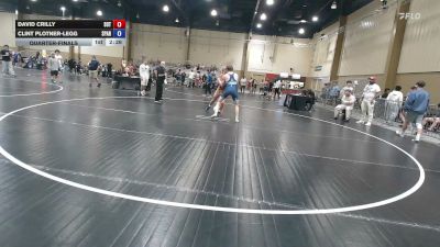 144 lbs Quarterfinal - David Crilly, SONS OF THUNDER vs Clint Plotner-Legg, Spartan RTC @LHP