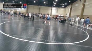 144 lbs Quarterfinal - David Crilly, SONS OF THUNDER vs Clint Plotner-Legg, Spartan RTC @LHP