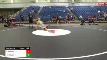 116 lbs Cons. Round 4 - Rj Taylor, Perry Meridian WC vs Garrison Weisner, Oregon Clay/Lake Erie Club