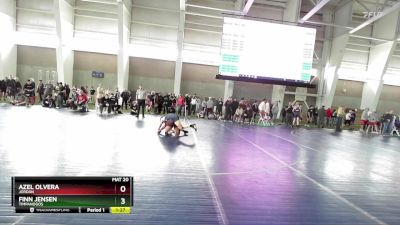 113 lbs Champ. Round 1 - Azel Olvera, Jordan vs Finn Jensen, Timpanogos